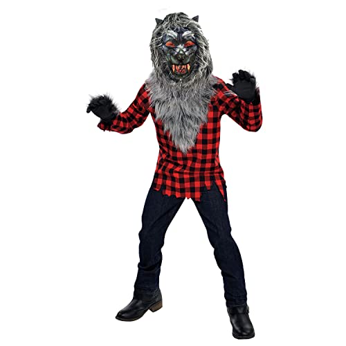 amscan 999653 Childs Boys Hungry Howler Werewolf Halloween Fancy Dress Costume Age 8-10 Years