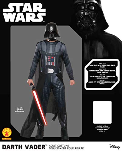 Rubie's Official 810417STD000 Standard Adult Mens Darth Vader Costume Star Wars Episode IV A New Hope