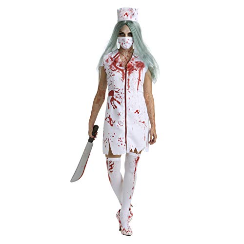 Morph Womens Zombie Nurse Costume Women, Dead Nurse Halloween Costume Outfit, Halloween Costumes Women, Medium