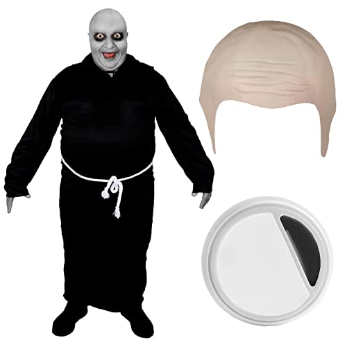 BALD FESTERING UNCLE FANCY DRESS COSTUME GOTHIC FAMILY MANOR TV & FILM CHARACTER HALLOWEEN FANCY DRESS COSTUMES BY ILOVEFANCYDRESS - XXX-LARGE