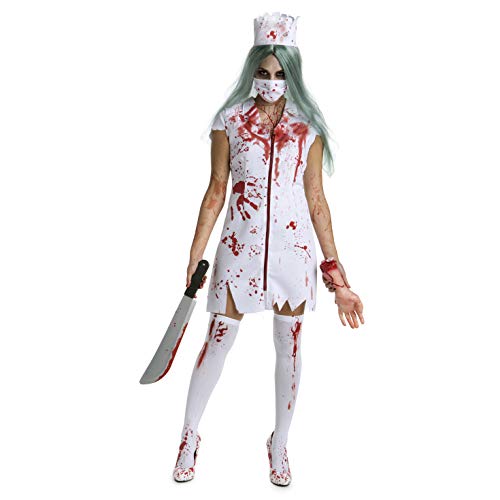 Morph Womens Zombie Nurse Costume Women, Dead Nurse Halloween Costume Outfit, Halloween Costumes Women, Medium