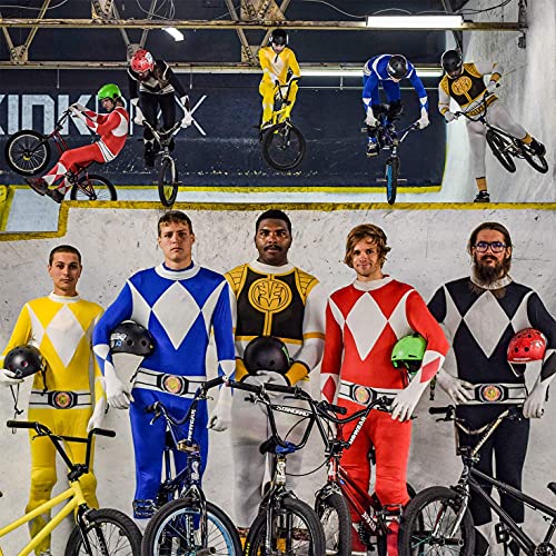 Morphsuits Men's Power Rangers Adult Sized Costume, Red, L UK