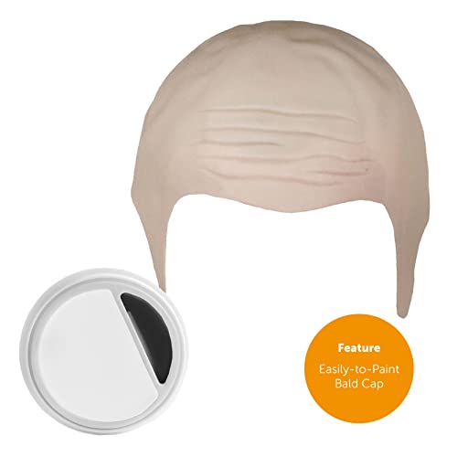 BALD FESTERING UNCLE FANCY DRESS COSTUME GOTHIC FAMILY MANOR TV & FILM CHARACTER HALLOWEEN FANCY DRESS COSTUMES BY ILOVEFANCYDRESS - XXX-LARGE