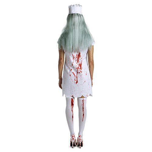 Morph Womens Zombie Nurse Costume Women, Dead Nurse Halloween Costume Outfit, Halloween Costumes Women, Medium