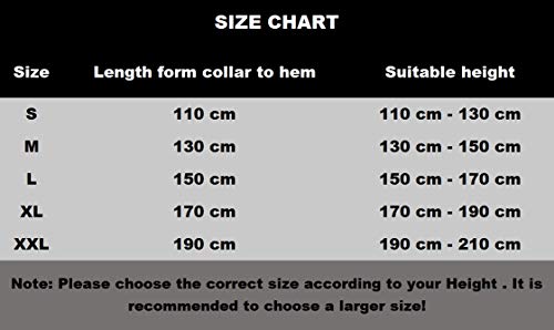 Proumhang Black Hooded Cloak Long Cape Grim Reaper Vampire Witch Carnival Halloween Adult Wizard Costume