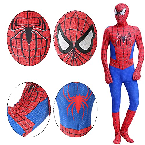 Maryparty Superhero Costume for Adults Spider Costume for Halloween Carnival Cosplay Costume (180)