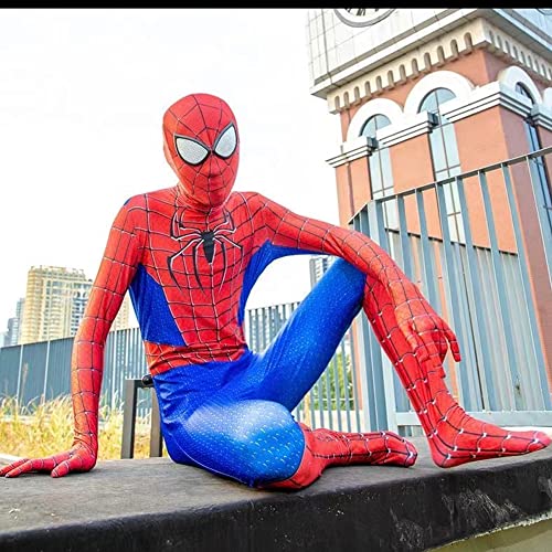 Maryparty Superhero Costume for Adults Spider Costume for Halloween Carnival Cosplay Costume (180)
