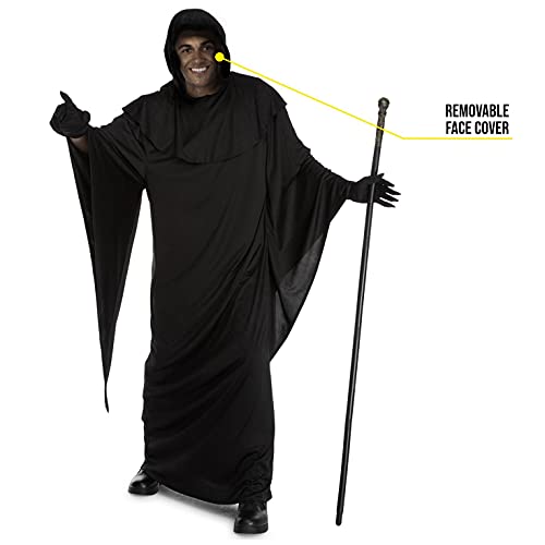Morph - Grim Reaper Costume Adult - Grim Reaper Costume Men - Mens Grim Reaper Costume - Men's Halloween costumes for men