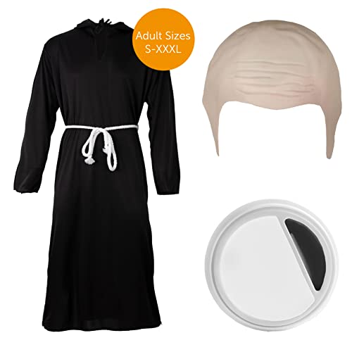 BALD FESTERING UNCLE FANCY DRESS COSTUME GOTHIC FAMILY MANOR TV & FILM CHARACTER HALLOWEEN FANCY DRESS COSTUMES BY ILOVEFANCYDRESS - XXX-LARGE