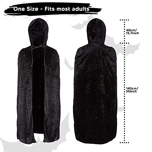 Grim Reaper Costume Adult 4 Piece Skeleton Costume - Skeleton Mask & Skeleton Gloves Grim Reaper Scythe Grim Reaper Robe - Adult Grim Reaper Halloween Costume Scary Halloween Costumes for Men