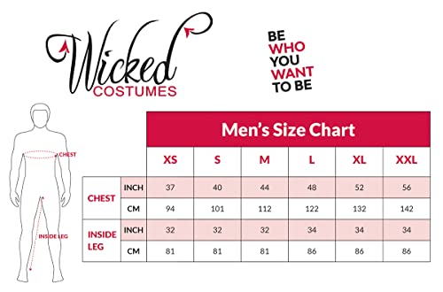 Mens Orange Convict with Handcuffs Fancy Dress Costume - X-Large