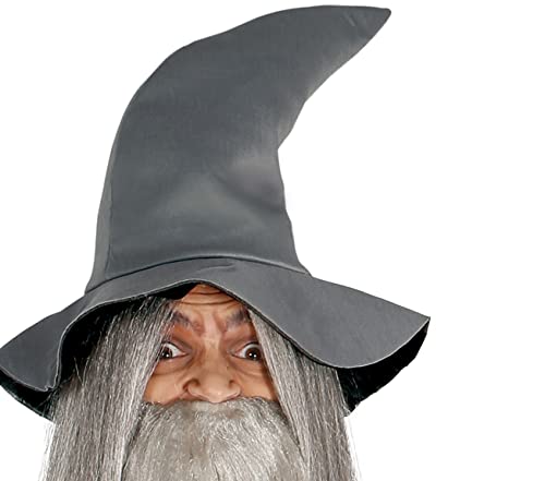 Fiestas Guirca Adult Wizard Costume, Grey Wizard Costume, Size L 42-44