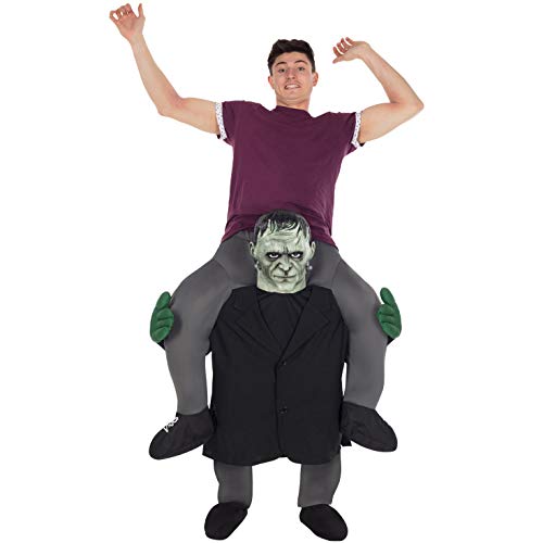 Unisex Piggy Back Frankenstein Fancy Dress Costume - With Stuff Your Own Legs