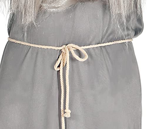 Fiestas Guirca Adult Wizard Costume, Grey Wizard Costume, Size L 42-44