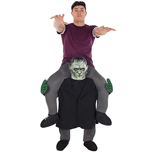 Unisex Piggy Back Frankenstein Fancy Dress Costume - With Stuff Your Own Legs