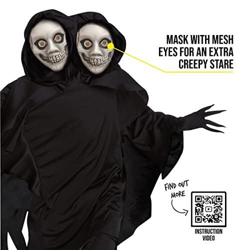 Morph Ghost Costume Adult Men, Halloween Ghost Costume Adult, Ghost Face Costume Adult, Ghost Face Outfit, Ghost Face Outfit, Large