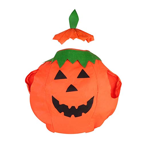 Veroda Unisex Fancy Dress Pumpkin Outfit Clothes for Halloween Costume Party (L-Adult)