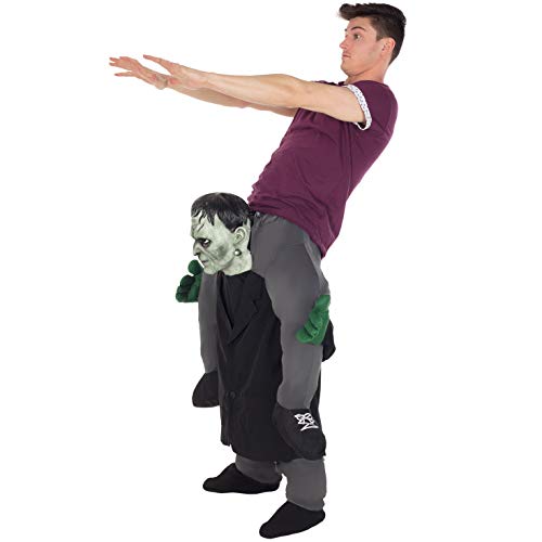 Unisex Piggy Back Frankenstein Fancy Dress Costume - With Stuff Your Own Legs