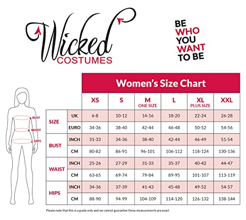 Adult Ladies Spellbound Witch Purple/Black Halloween Fancy Dress Costume (Women: 14-16)