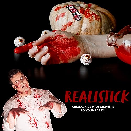 JOYIN 36 PCs Halloween Makeup Set Ultimate Family Party Pack All-in-one Easy On & Easy Off set for Halloween Party Suppiles