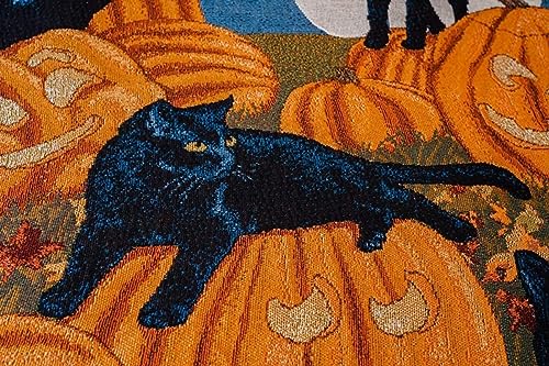Vintage Halloween Cotton Sofa Blanket