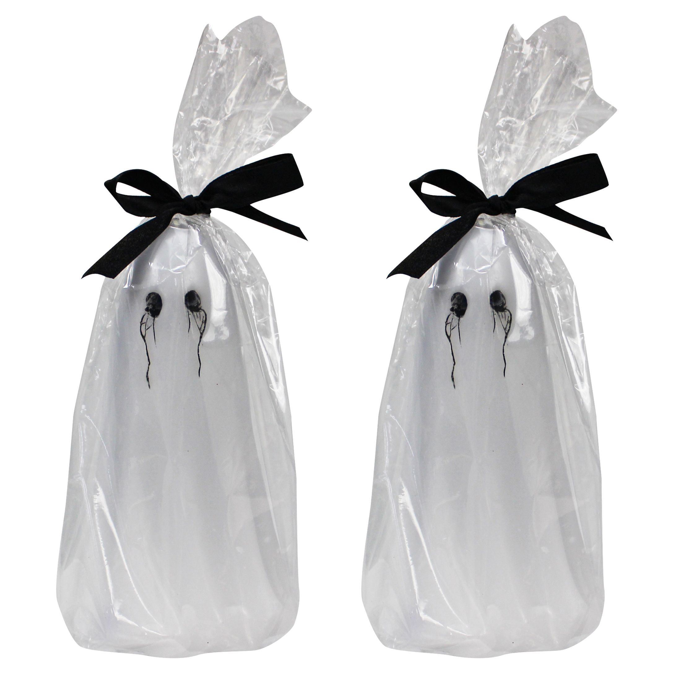 Bleeding Ghost Candles for Halloween, 2-pack