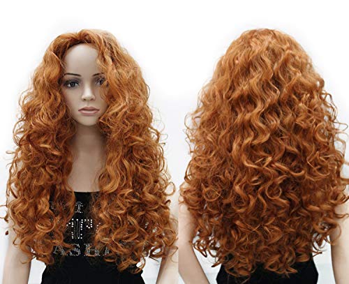 Fox Red Halloween Wig - Curly & Full