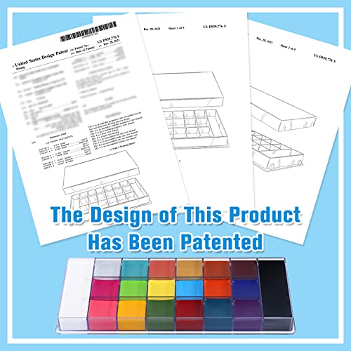 Athena Oil Paint Palette for Halloween Makeup