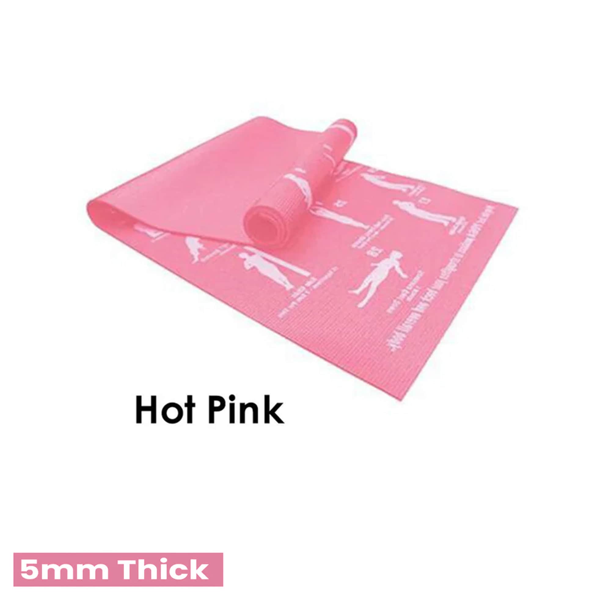 Non-Slip Yoga Mat with Carry Bag