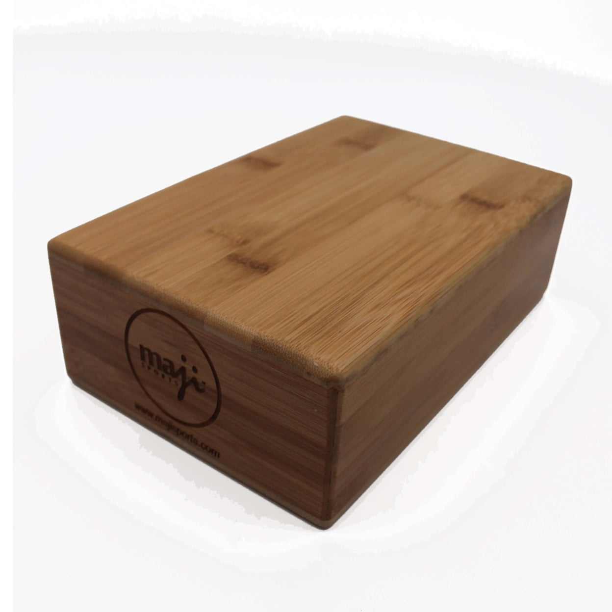 Maji Sports Carbonized Bamboo Yoga Block