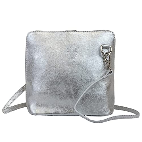 Authentic Vera Pelle Mini Italian Shoulder Bag: Luxury Leather