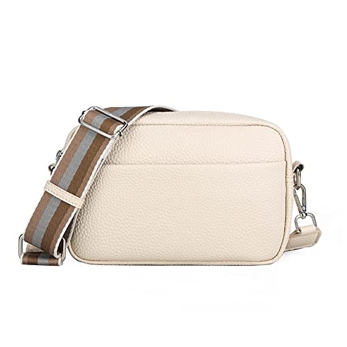 Elegant Beige Crossbody Handbag for Women