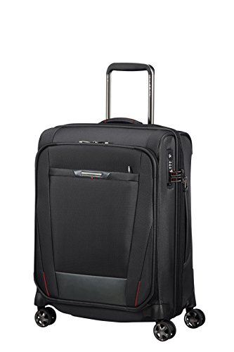 Samsonite Pro-DLX 5 - Spinner S Expandable Hand Luggage, 55 cm, 40.5/51.5 Litre, Black