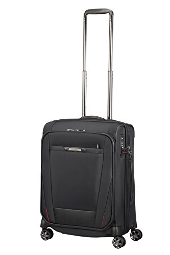 Samsonite Pro-DLX 5 - Spinner S Expandable Hand Luggage, 55 cm, 40.5/51.5 Litre, Black