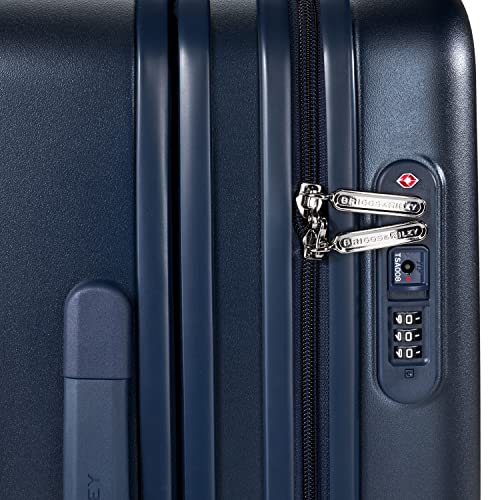 Briggs & Riley Sympatico Hardside Domestic Spinner Luggage, Matte Navy, 56cm Carry-On