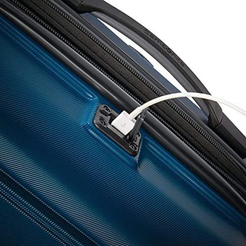 Samsonite Omni 2 Hardside Expandable Luggage with Spinner Wheels, Lagoon Blue, 3-Piece Set (20/24/28), Omni 2 Hardside Expandable Luggage with Spinner Wheels