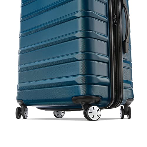 Samsonite Omni 2 Hardside Expandable Luggage with Spinner Wheels, Lagoon Blue, 3-Piece Set (20/24/28), Omni 2 Hardside Expandable Luggage with Spinner Wheels