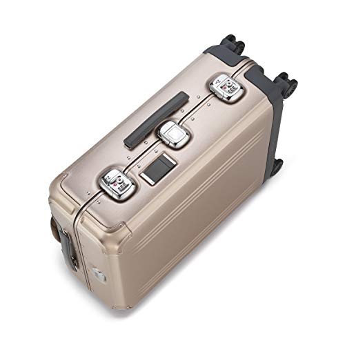 ZERO Halliburton Pursuit Aluminum Hardside Travel Case (Bronze, Medium Travel Case)