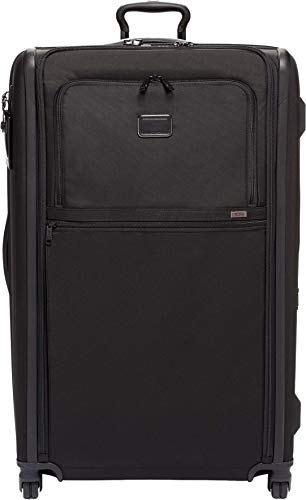 TUMI - Alpha 3 Worldwide Trip Expandable 4 Wheeled Packing Case Suitcase - Rolling Luggage for Men and Women, Black, OneSize, Alpha 3 Worldwide Trip Expandable 4 Wheeled Packing Case
