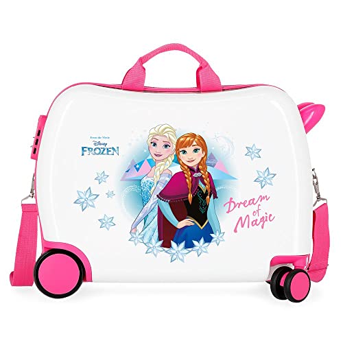 Disney Frozen Magic Kids Rolling Suitcase - Designer Handbag