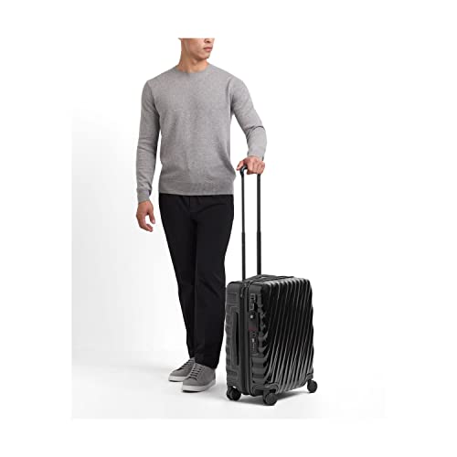 Tumi 19 Degree Polycarbonate Continental Expandable 4 Wheel Carry-On, Black, One Size, 19 Degree Polycarbonate Continental Expandable 4 Wheel Carry-on