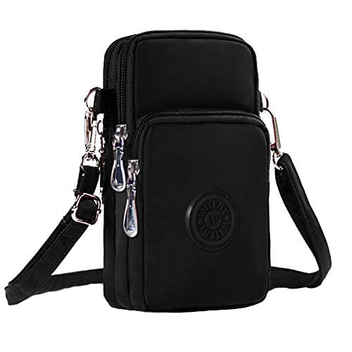 WITERY Crossbody Phone Bag Card Wallet Purse Handbags Shoulder Bag Sport Waterproof Multifunctional Phone Pouch Bag for Women Girls