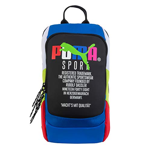 PUMA Forecast Multitude Backpack Sling Shoulder Bag (Blue Multi, One Size)