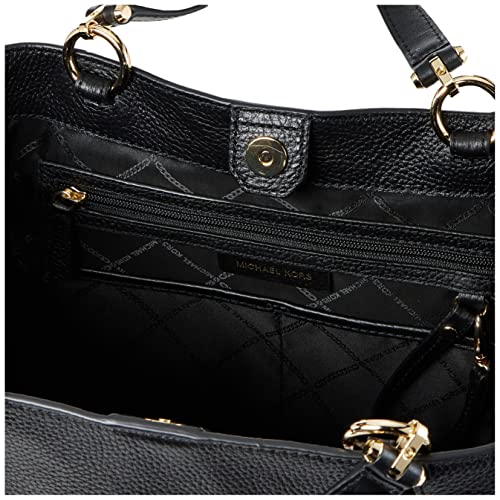Michael Kors Women LG Grab Tote Bag, Black, 47 X 27.9 X 16.5 cm