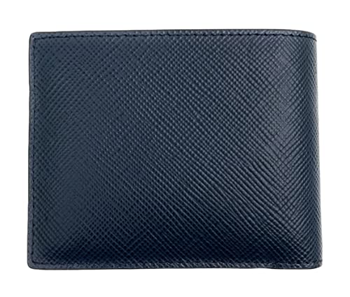 Michael Kors Men's Harrison Billfold with Passcase Wallet No Box Included (Navy)
