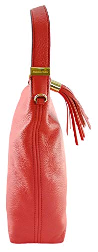 Women's Michael Kors Purse Handbag Crossbody Medium Leather Watermelon