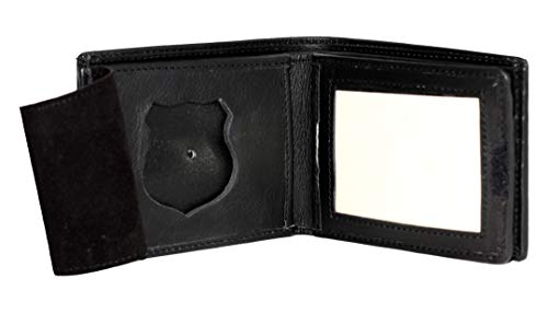 ASHLIN BADGE Wallet - Genuine Leather - Holds RCMP Badge