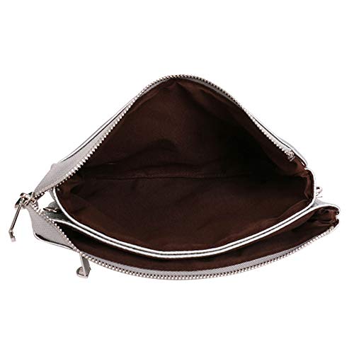 Craze London Women's Large Designer Clutch, Cross Body