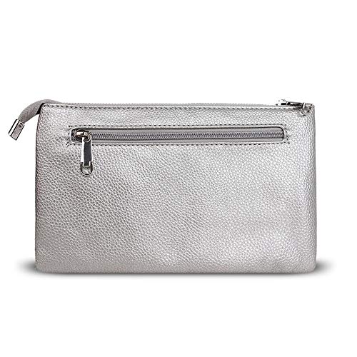 Craze London Women's Large Designer Clutch, Cross Body