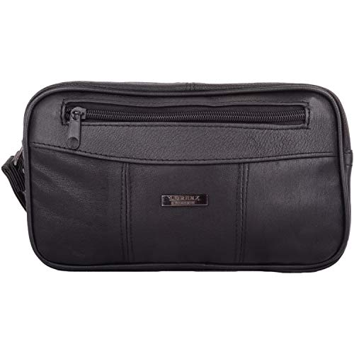 Soft Nappa Leather Travel Bag with Handle